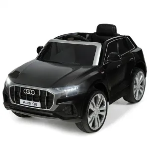 12V Licensed AudiQ8 Kids Ride On Car-Black