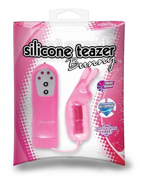 1671P      Pink Silicone Teaser Bunny - LAST CHANCE - Final Closeout!