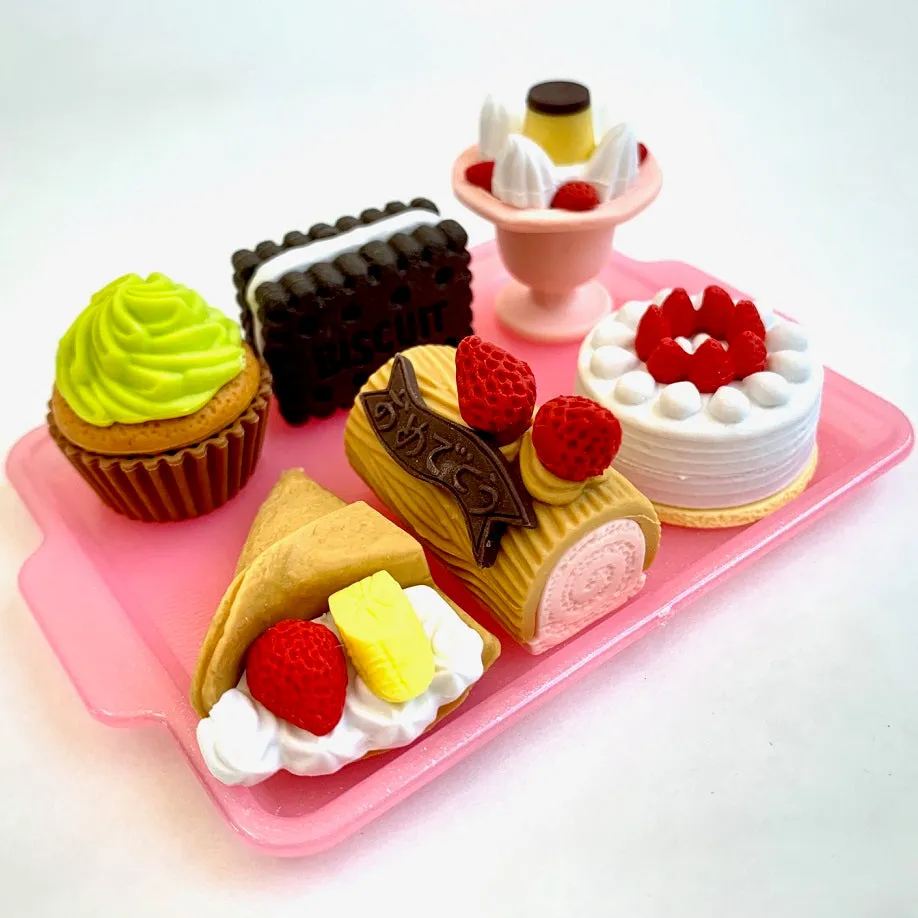 383441 IWAKO DESSERT ERASER CARD-SINGLE