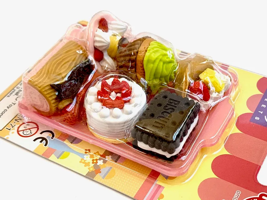 383441 IWAKO DESSERT ERASER CARD-SINGLE