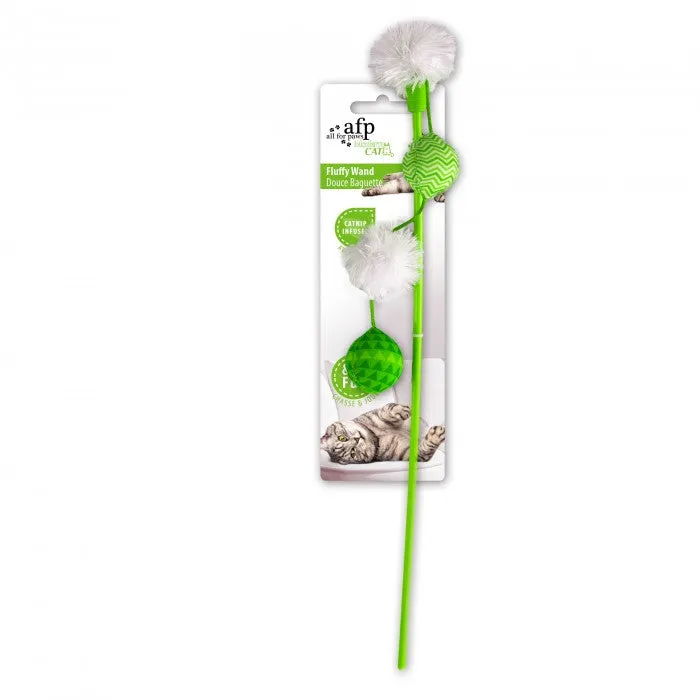 All For Paws Modern Cat Fluffy Wand Cat Toy