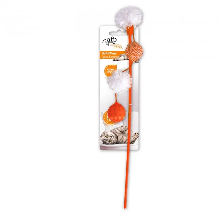 All For Paws Modern Cat Fluffy Wand Cat Toy