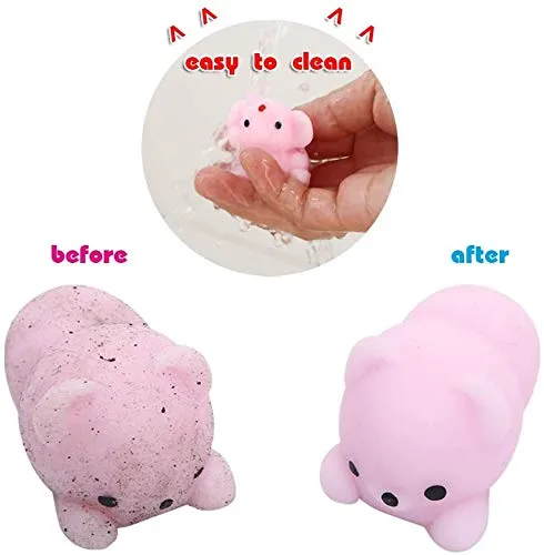 ANAB GI Kawaii Slow Rising Squishy Squeeze Mini Cat Toy -Set of 2 Pcs