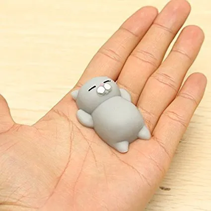 ANAB GI Kawaii Slow Rising Squishy Squeeze Mini Cat Toy -Set of 2 Pcs