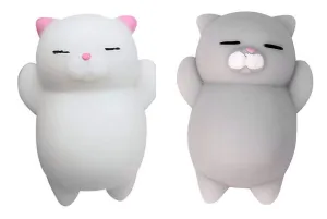 ANAB GI Kawaii Slow Rising Squishy Squeeze Mini Cat Toy -Set of 2 Pcs