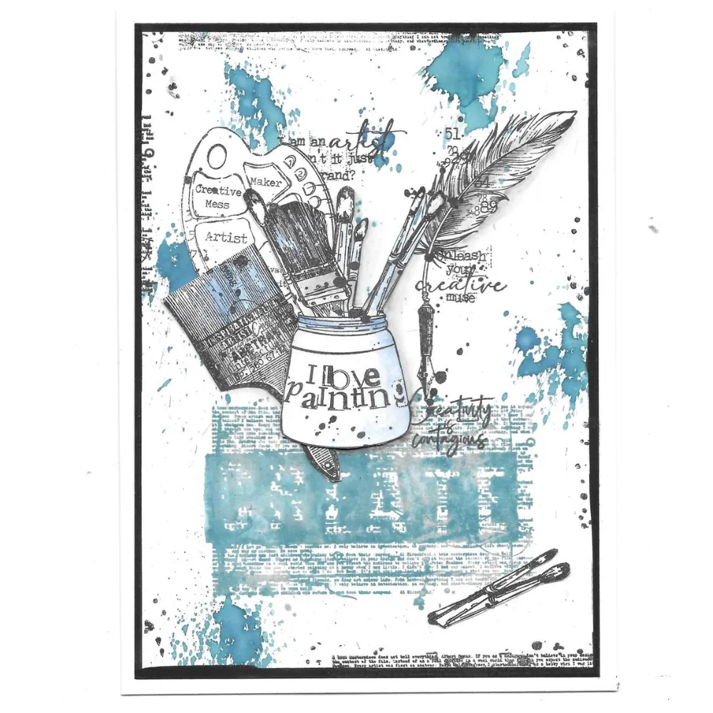 Artist Kit Clear Stamp Set No. 917