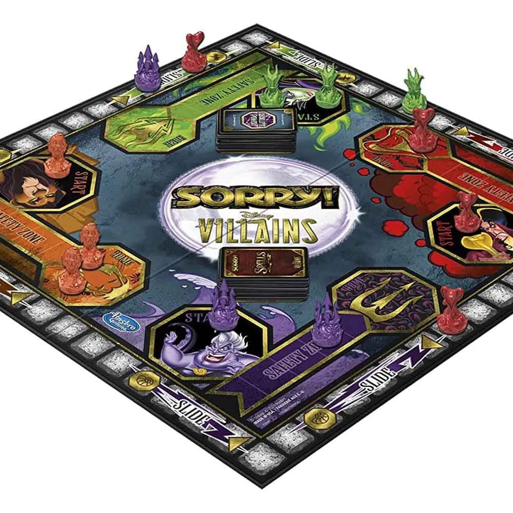 Board game Hasbro Gaming: Sorry! Disney Villains Edition Kids
