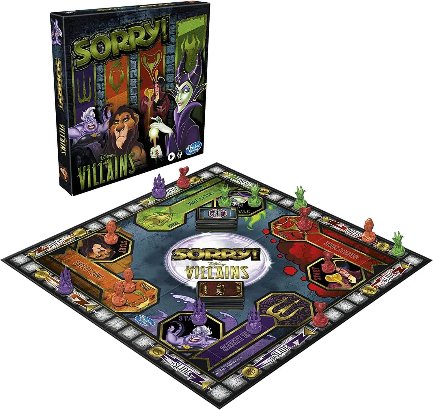 Board game Hasbro Gaming: Sorry! Disney Villains Edition Kids