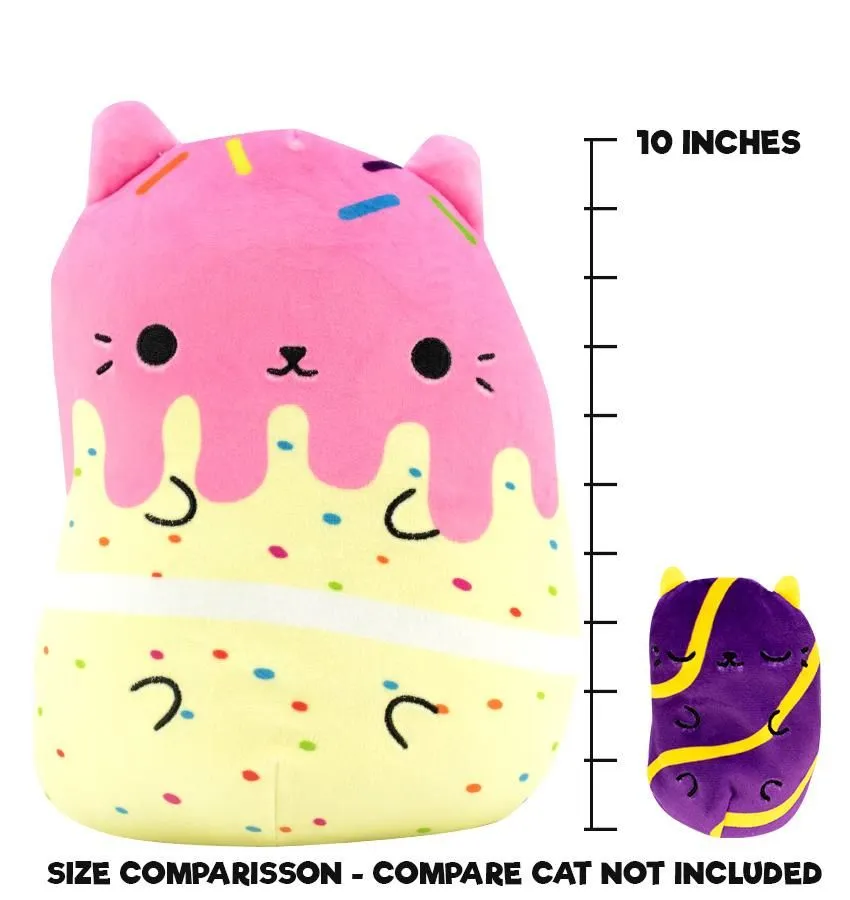 Cats Vs Pickles Jumbo Plush Kitty Cake