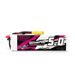 CNHL 5000mAh 11.1V 3S 40C Lipo Battery with XT90 Plug