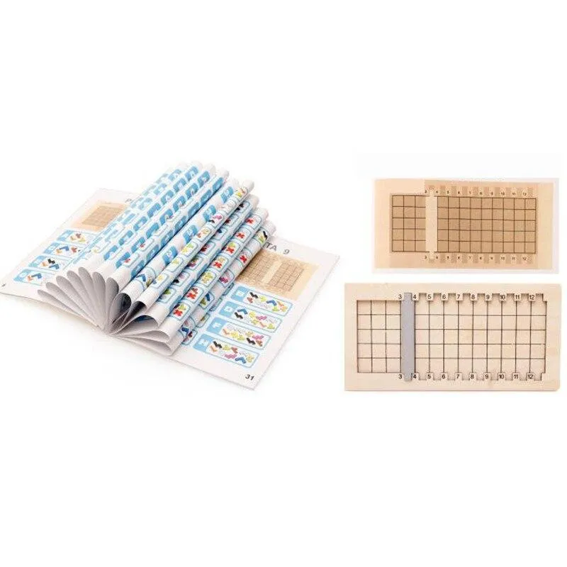 Colorful Wooden Tangram Game Brain Teaser Puzzle Toys Baby Preschool Magination Early Educational Kids Toy Children Gift