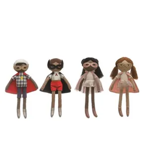 Creative Co-Op Cotton Super Hero Doll