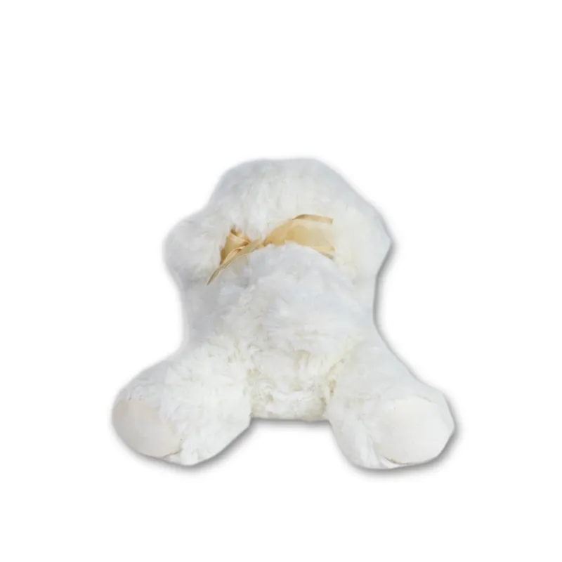 Cute White Dog Stuffed Animal Soft Toy for Babies and Kids