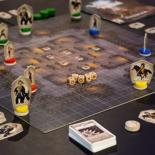 DICE TOY LABS Yudhbhoomi: A Thrilling 3-In-1 Indian Strategy Board Game For Fans Of Chess, War Strategy, And Indian History - Engaging Big Game For 1-4 Players, Kids