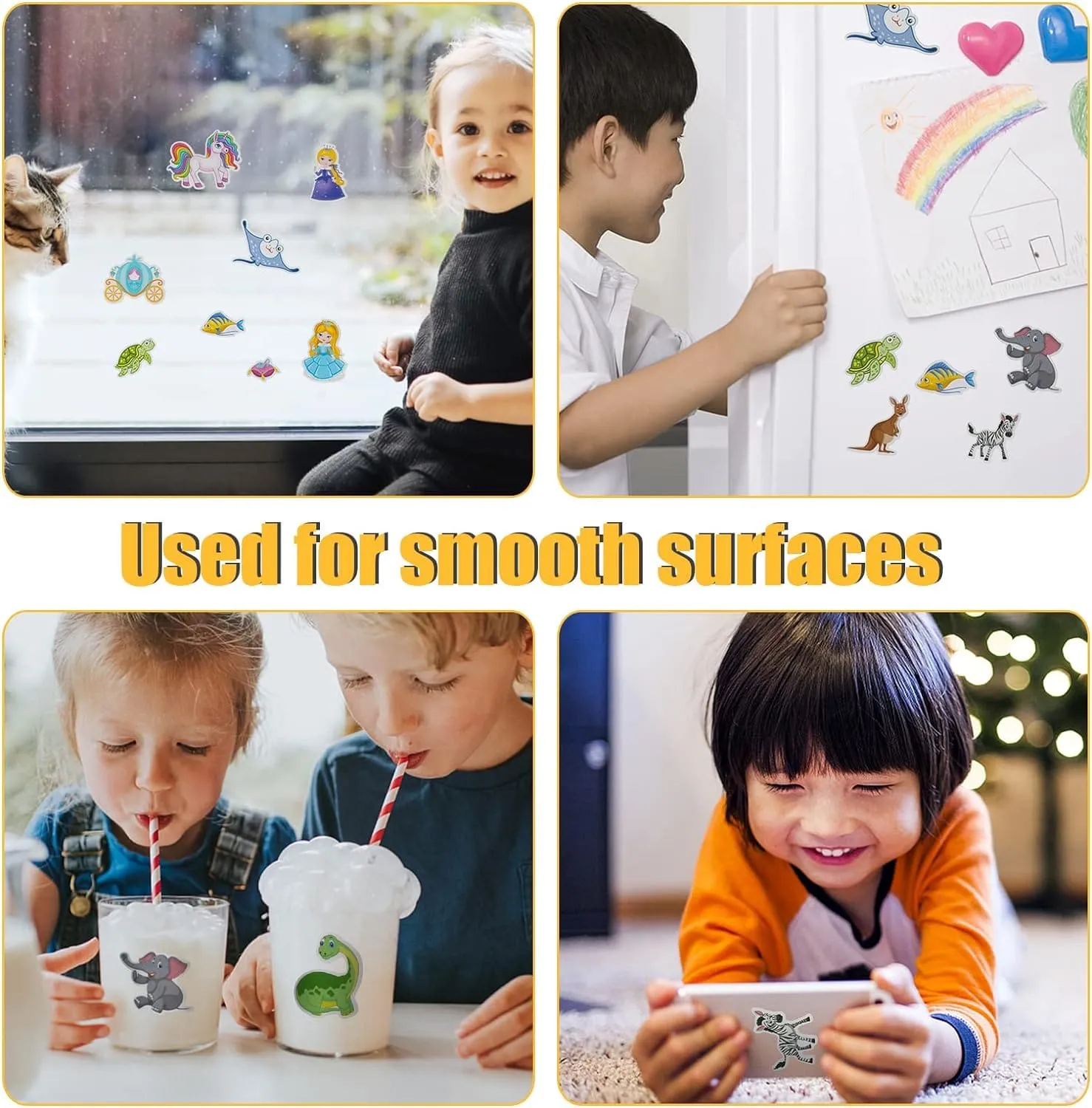 DIY 3in1 Reusable Sticker Art Scenes - Dinosaur