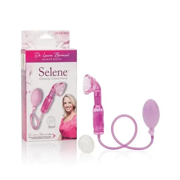 Dr. Laura Berman Intimate Basics Selene Vibrating Clitoral Pump - Lavender