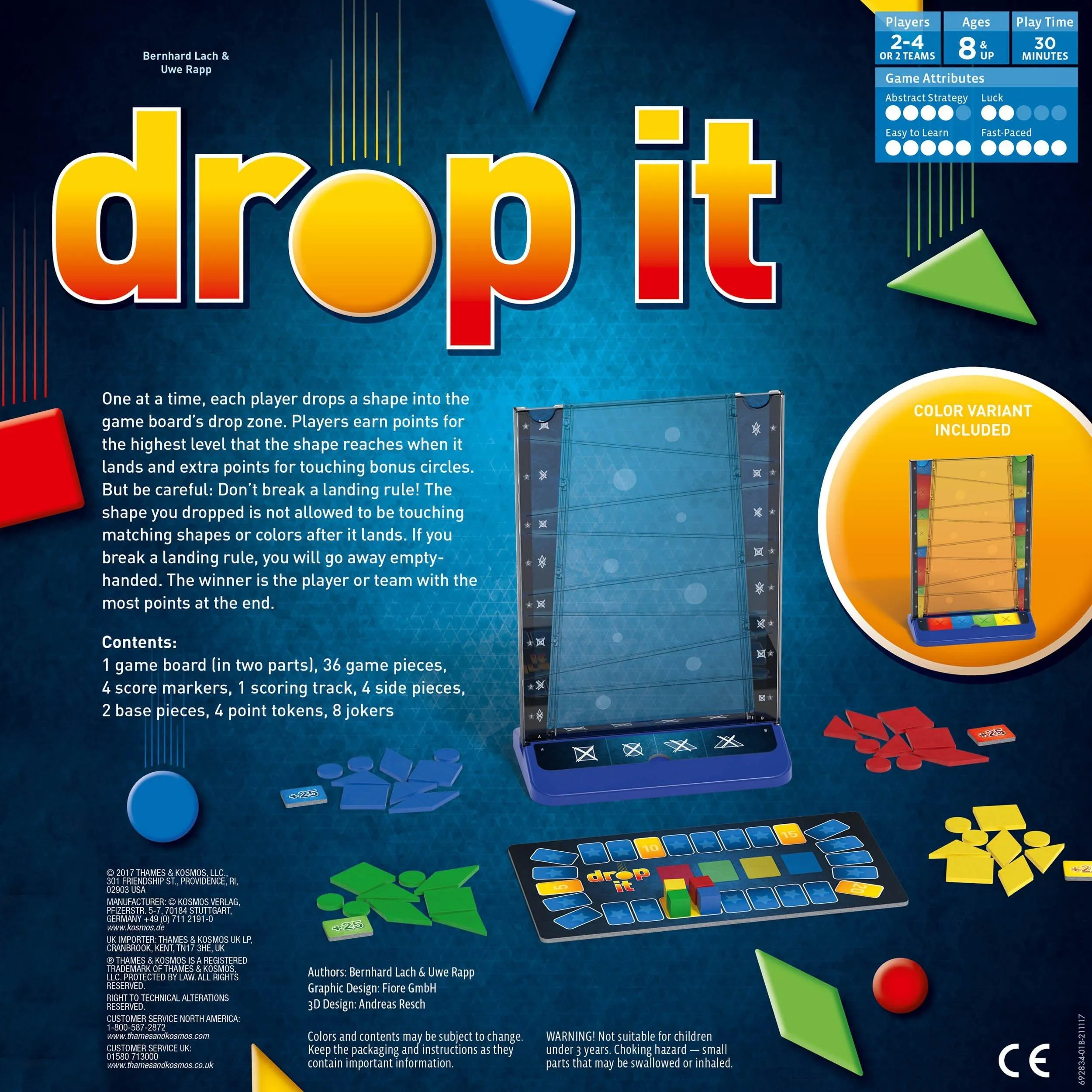 Drop It - Super Fun Family Strategy Game