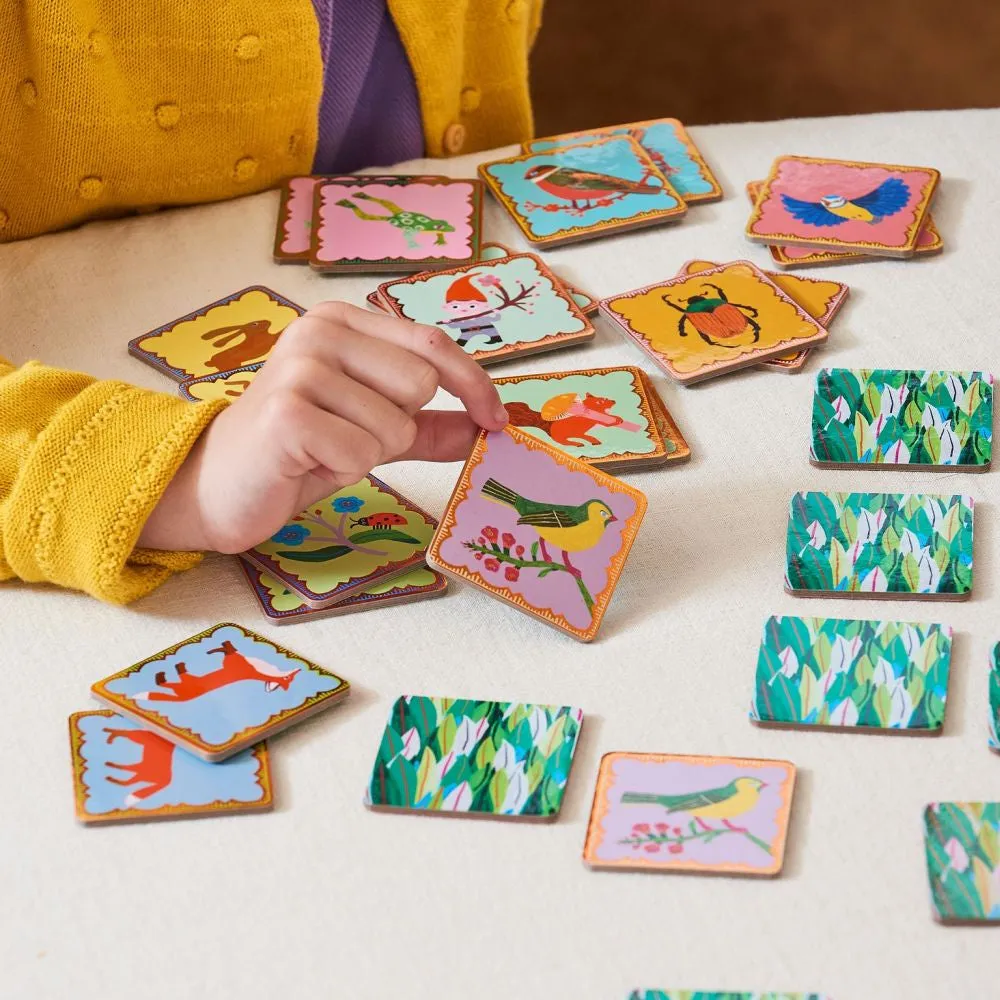 eeBoo Memory Match Game – Woodland Memory