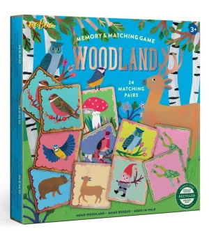 eeBoo Memory Match Game – Woodland Memory