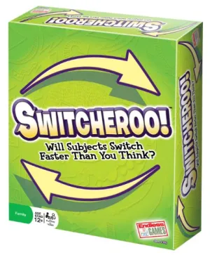 Funskool Endless Games Games, Switcheroo, 2015, The Quick Thinking Hilarious Word Game, Family, 2   Players, 12 & Above, Multi Color for Adults