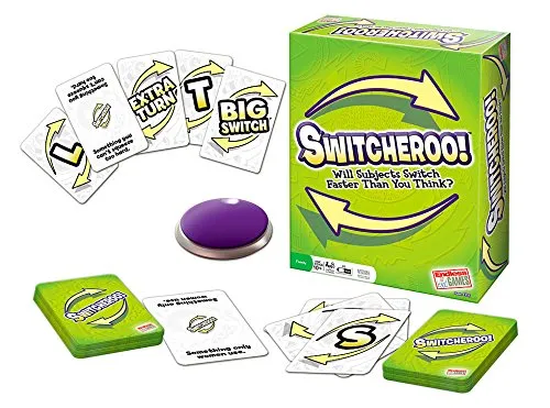 Funskool Endless Games Games, Switcheroo, 2015, The Quick Thinking Hilarious Word Game, Family, 2   Players, 12 & Above, Multi Color for Adults