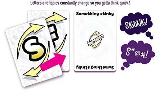 Funskool Endless Games Games, Switcheroo, 2015, The Quick Thinking Hilarious Word Game, Family, 2   Players, 12 & Above, Multi Color for Adults
