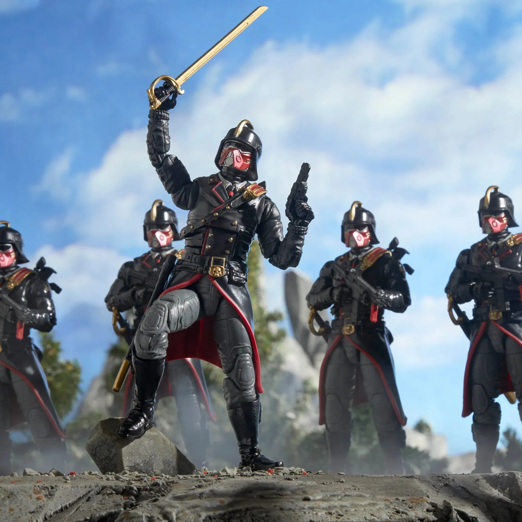 G.I. Joe Classified Iron Grenadier ARMY BUILDER SET OF 6!