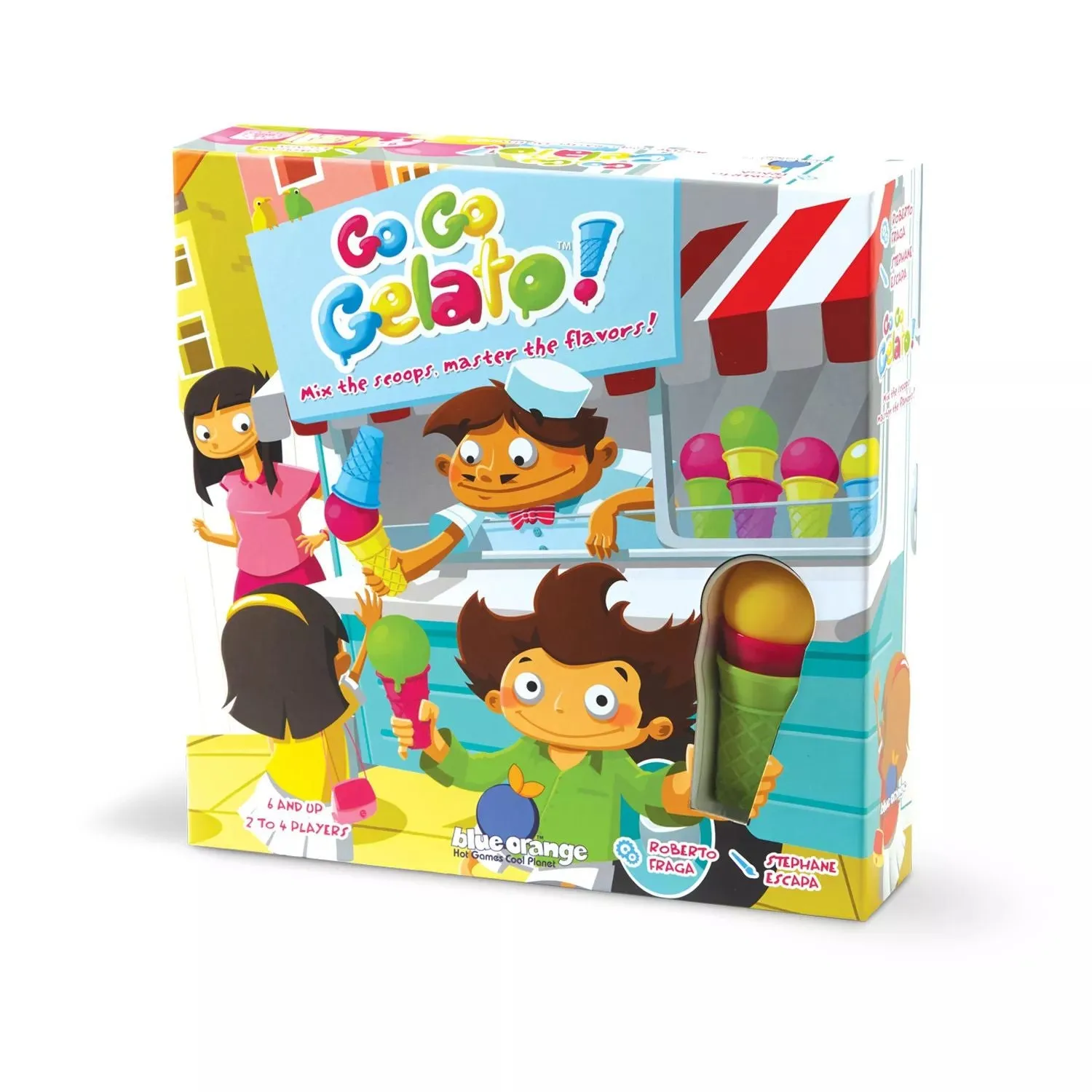 Go Go Gelato Family Game by Blue Orange Games Blue Orange Games