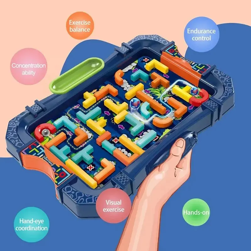 Handheld Crazy Maze Pinball Game
