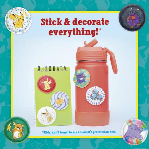 Klutz® Pokemon® Color-In 3D Stickers
