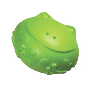 KONG Tuff 'N Lite Frog Dog Toy Large