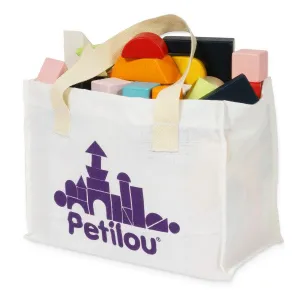 Le Toy Van Building Blocks & Bag 60pc