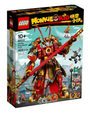 Optimized Title: Monkie Kid Monkey King Warrior Mech LEGO Set