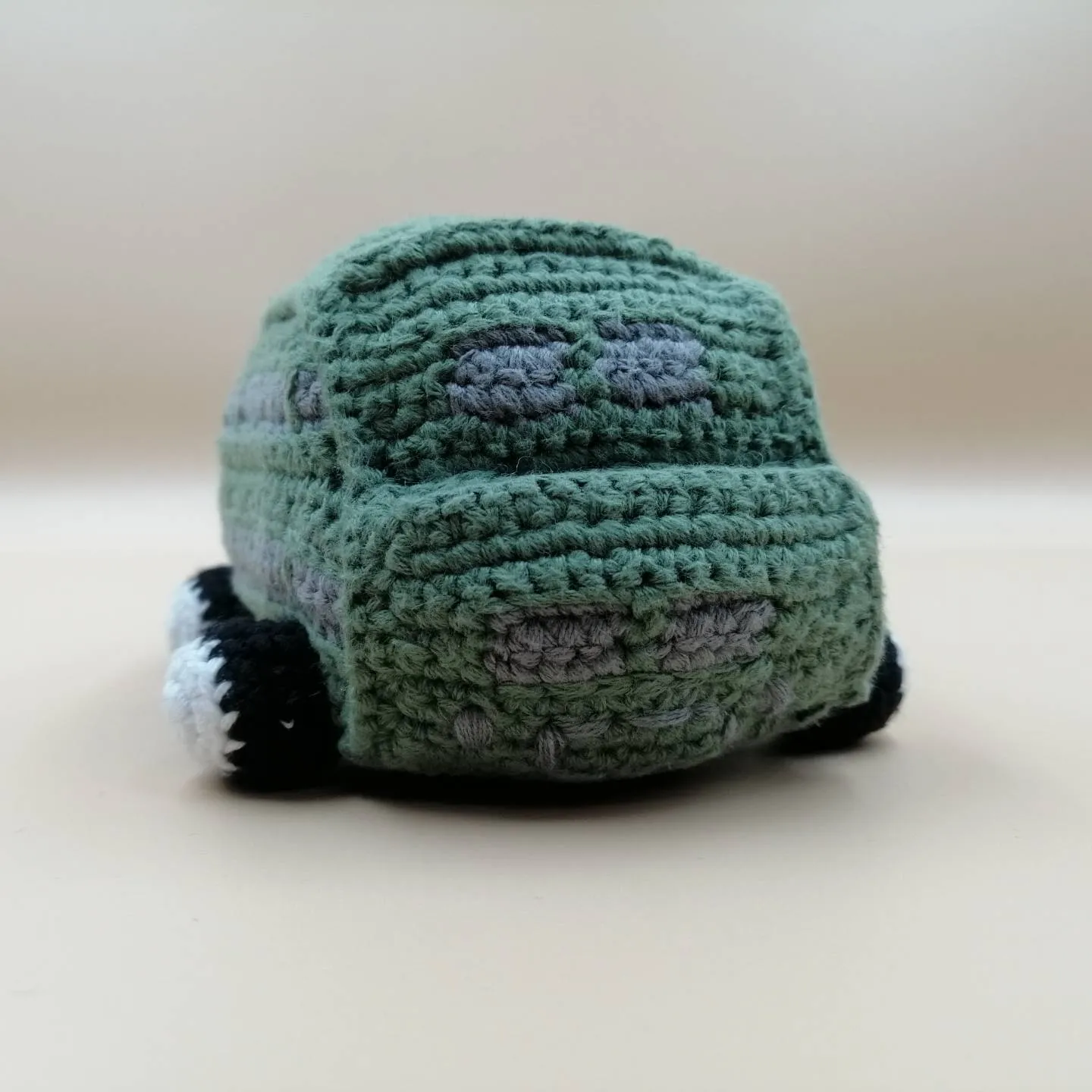 M Shed Knitted Green Bus
