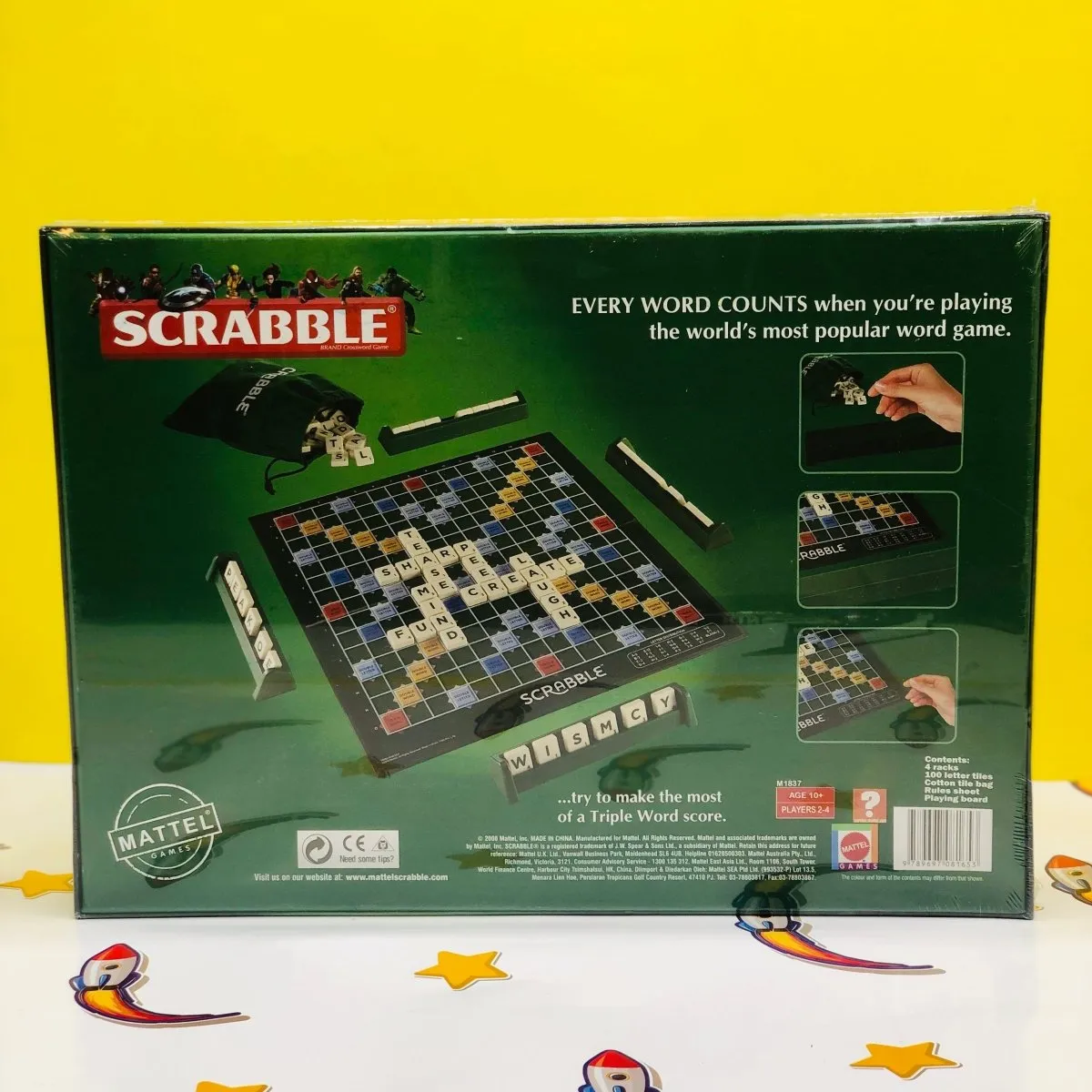Marvel Superhero Scrabble Special Edition Board Game