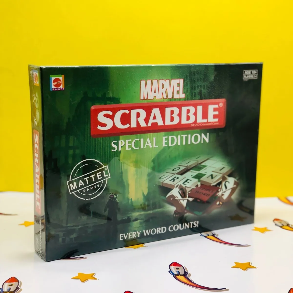 Marvel Superhero Scrabble Special Edition Board Game