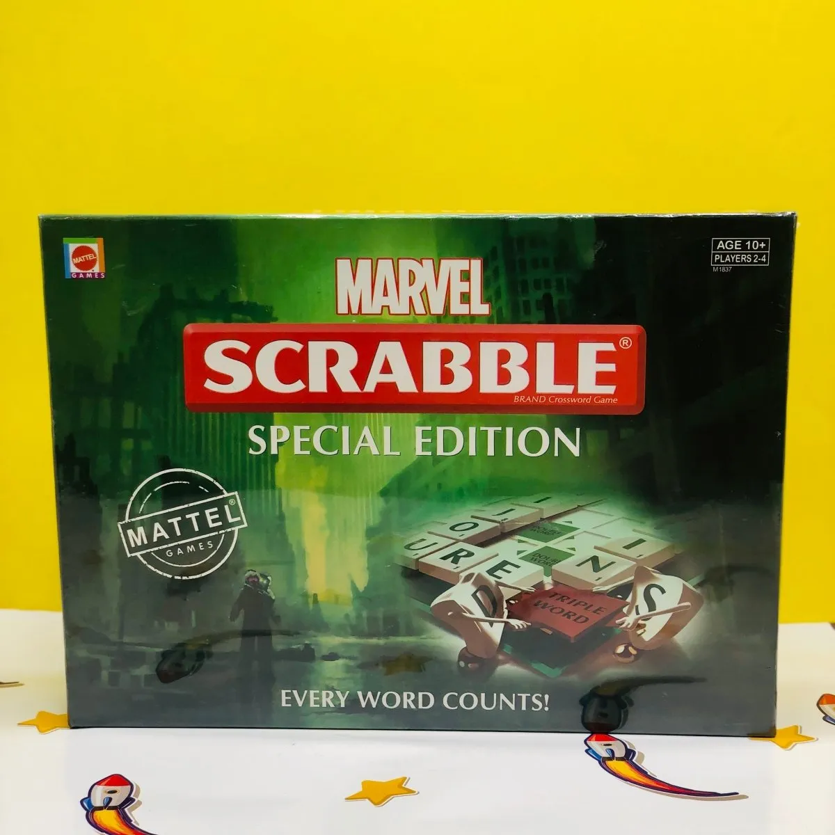 Marvel Superhero Scrabble Special Edition Board Game