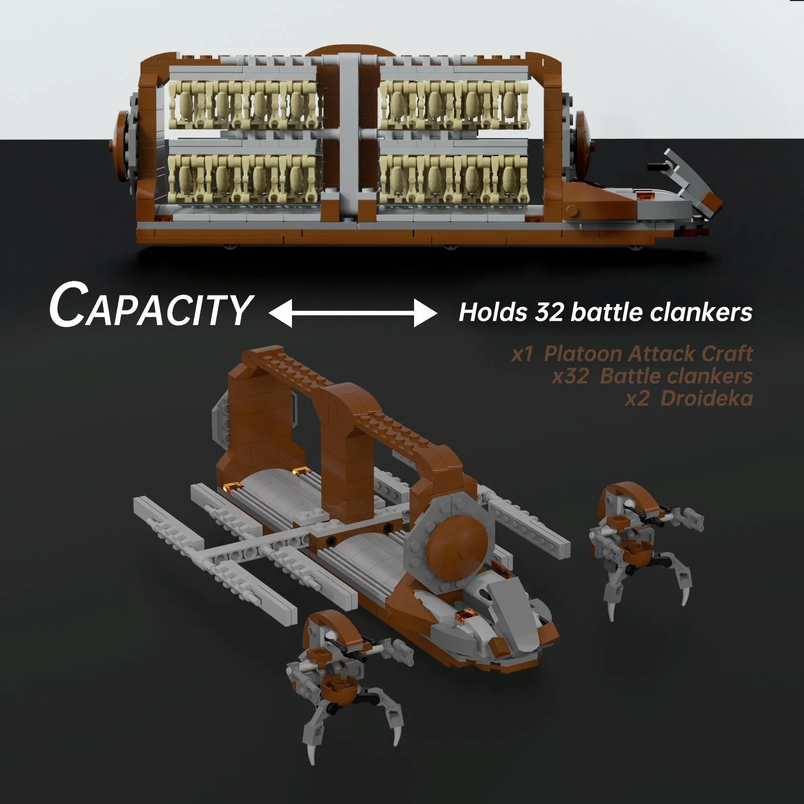 MOC Creative Series Robot Attack Machine and Destroyer Machine Puzzle Assembling Building Blocks