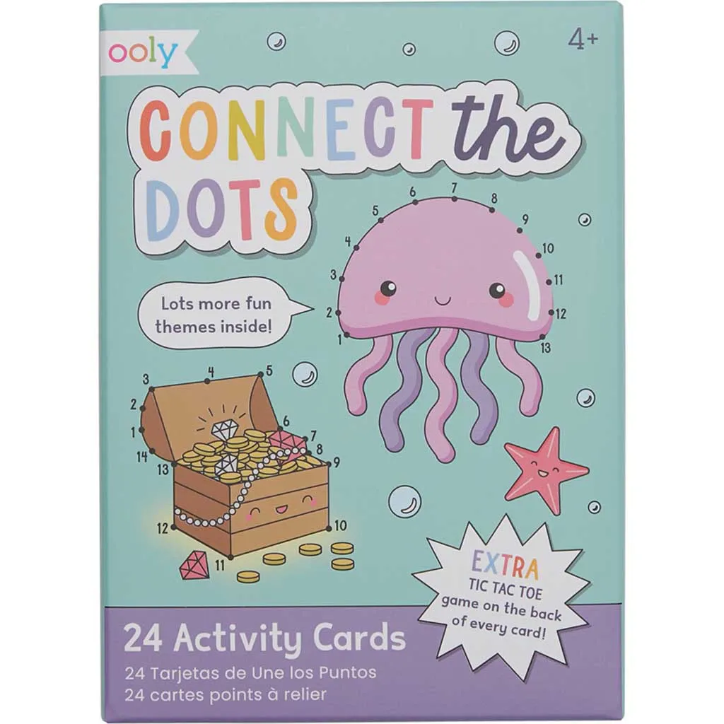 Ooly Connect the Dots Activity Cards - Puzzle Book for Kids