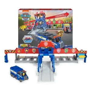 Open Box - PAW Patrol Big Truck Pups Truck Stop HQ Transforming Playset
