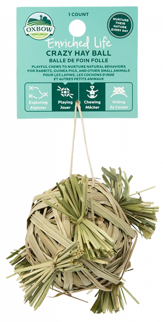 Oxbow Enriched Life Crazy Hay Ball