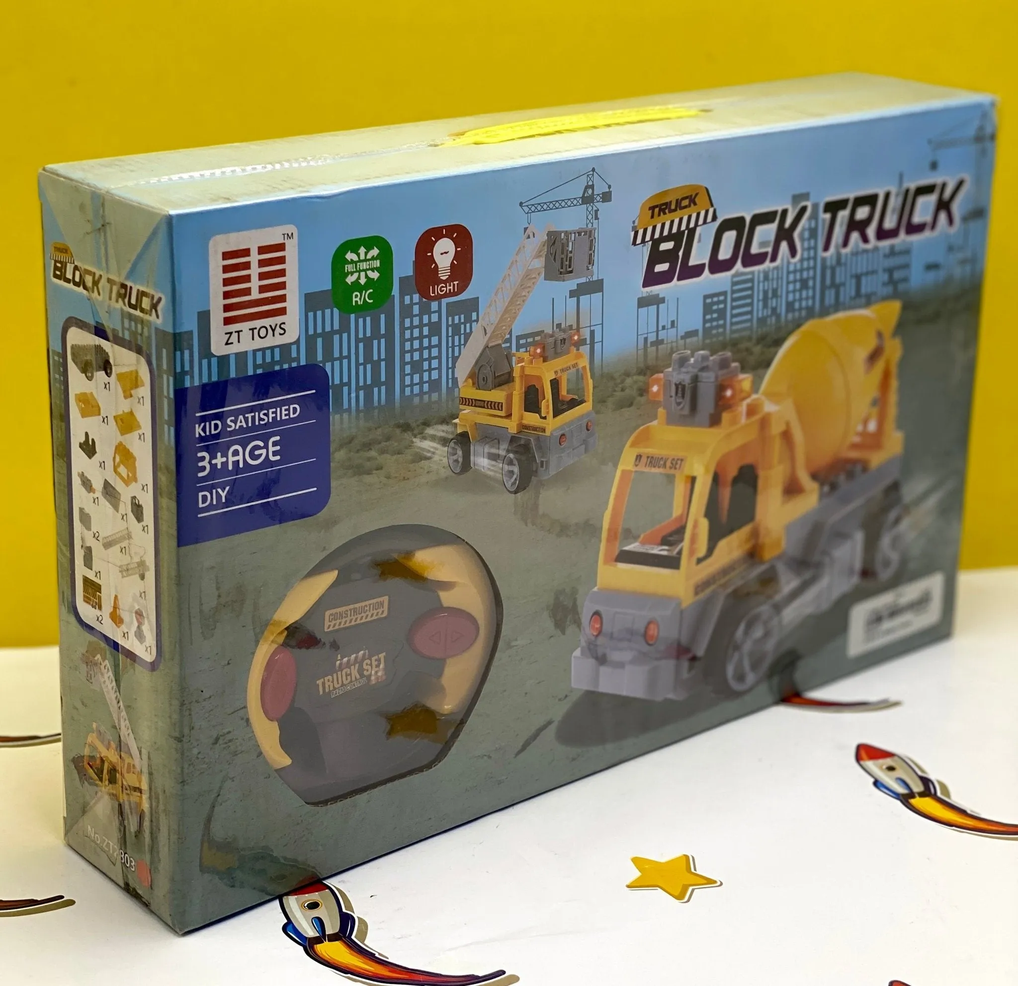 Remote Control LEGO Blocks Construction Truck
