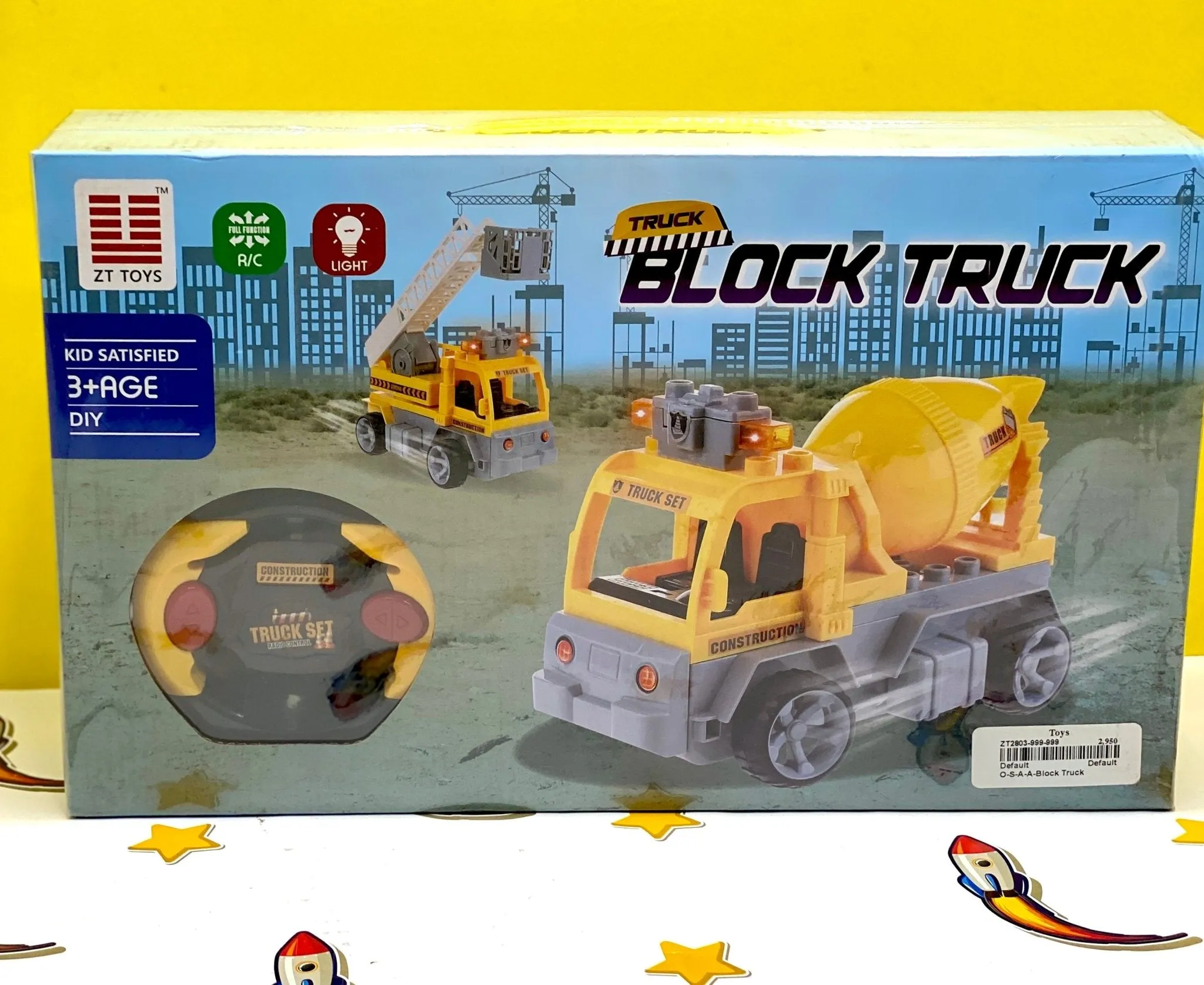 Remote Control LEGO Blocks Construction Truck