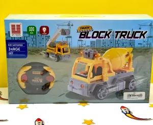 Remote Control LEGO Blocks Construction Truck