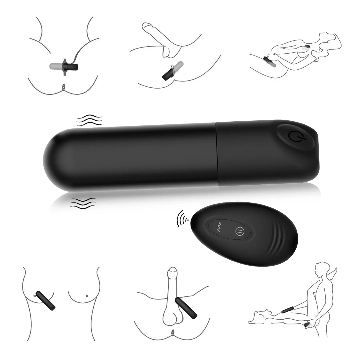 Rick Remote control bullet Vibrator