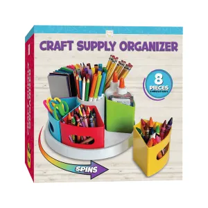 Rotating Art Supplies Organizer