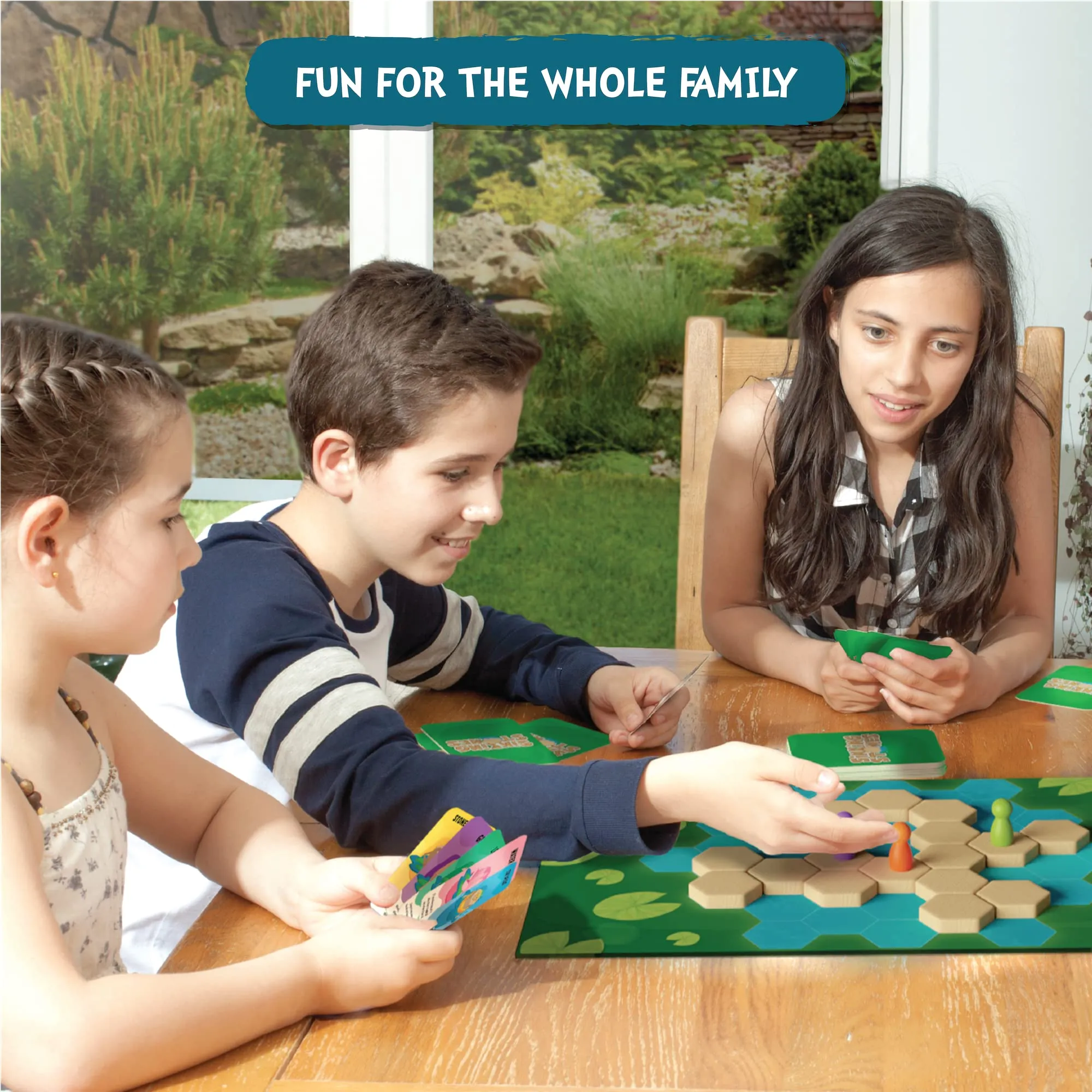 Skillmatics Board Game - Sinking Stones, Fun Strategy Game, Family Friendly Games For Ages 6 And Up, Kid