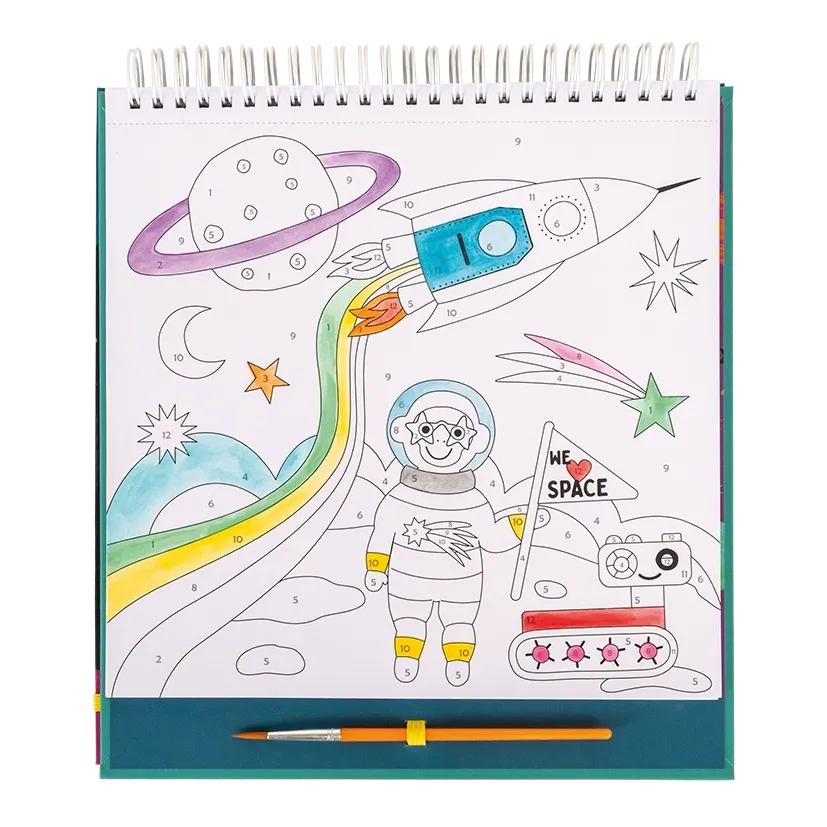 Space Paint by Numbers