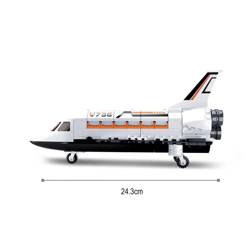 Space Shuttle Building Blocks( 231 Pieces)