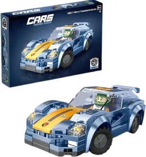 Speed Racer GT Building Blocks Set Blue - 146 pieces